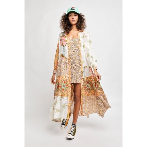 NWT Free People Days of Ditzies Maxi Dress - Picture 5 of 13